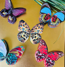 Load image into Gallery viewer, Purple Emperor Butterfly Wing Studs