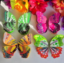 Load image into Gallery viewer, Red Owl Butterfly Wing Studs