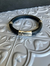 Load image into Gallery viewer, Conserve Mens  Leather Bracelet