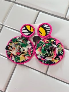 On the Flip Side Earrings - Summer Vibe