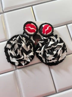 On the Flip Side Earrings - Tender Kisses