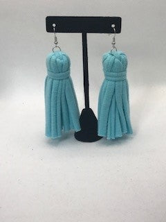 Crayon Tee Tee Tassels Shorties - Aqua