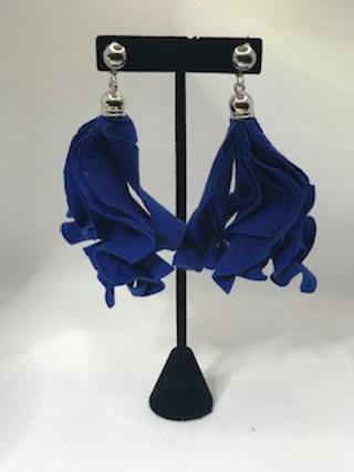 Curly CueTee Earring Minis - Blue