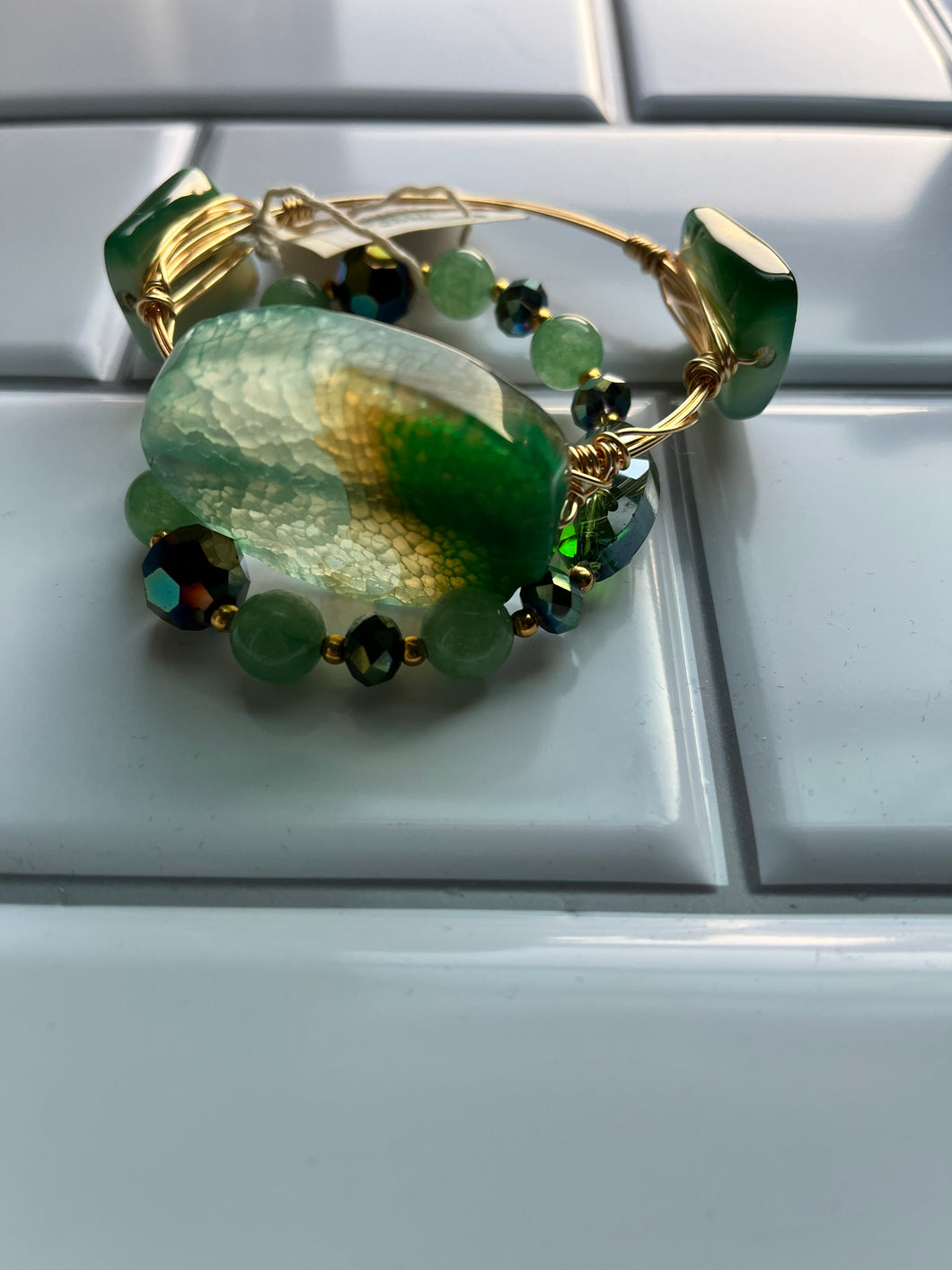 Green Adventures Stack Bracelet