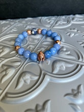 Load image into Gallery viewer, Blue Soldier Stone Mens Bracelet
