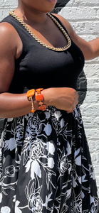 Orange Sunset Stack Bracelet