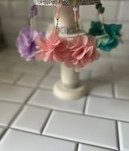 Load image into Gallery viewer, Pink Begonia Petal Drop Earrings