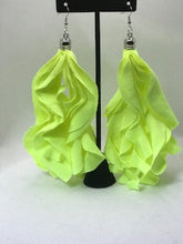 Load image into Gallery viewer, Curly CueTee Earrings- Neon Electric Collection