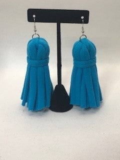 Crayon Tee Tee Tassels Shorties - Teal
