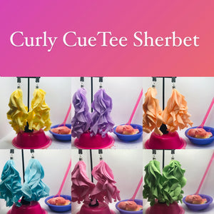 Curly CueTee Earrings - Sherbet Collection